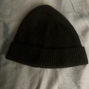 J Crew Men’s Cashmere Beanie OS Charcoal